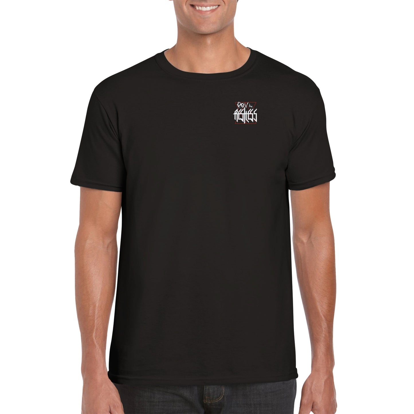 Boneman w/ Slogan - Crewneck T-shirt