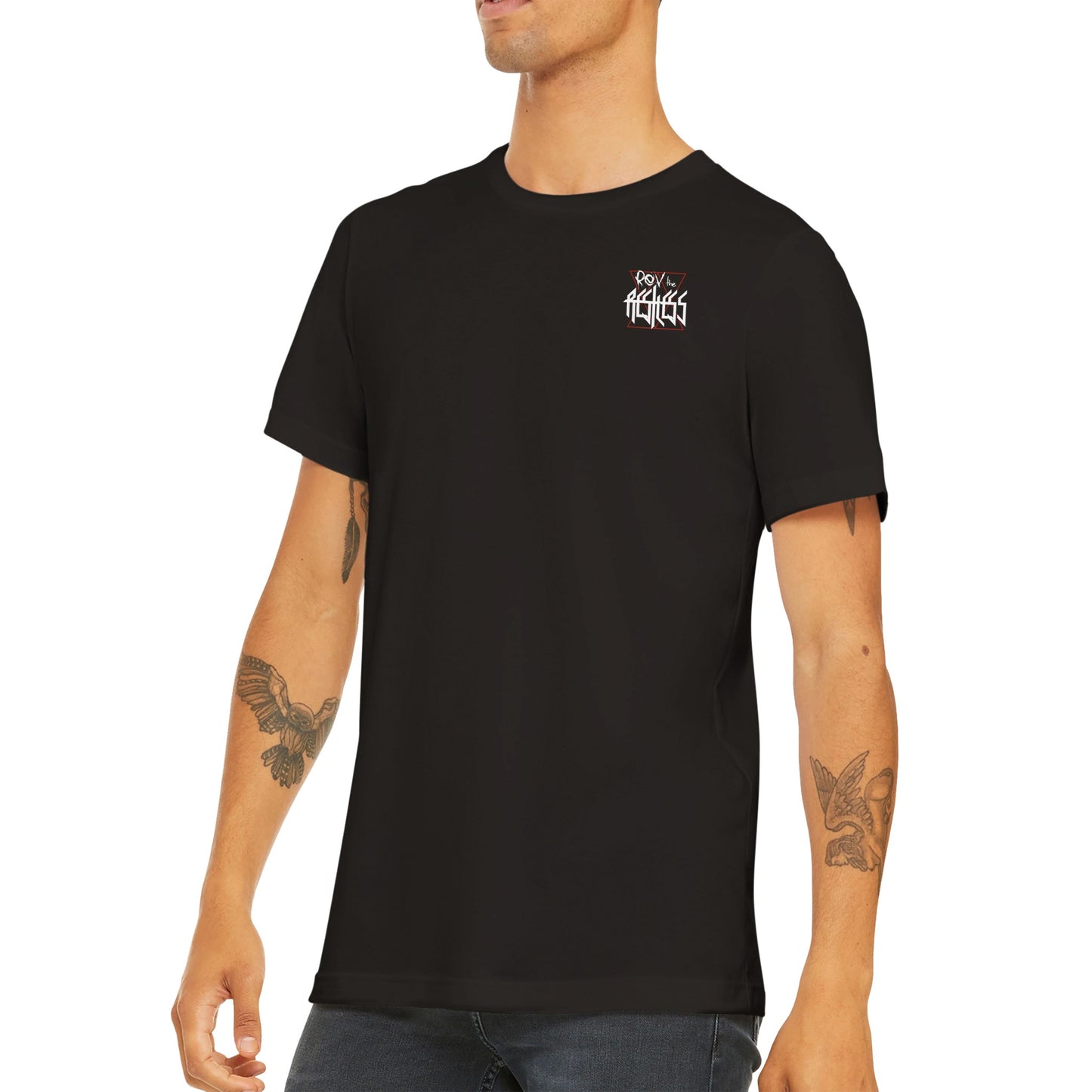 Boneman w/ Slogan - Crewneck T-shirt