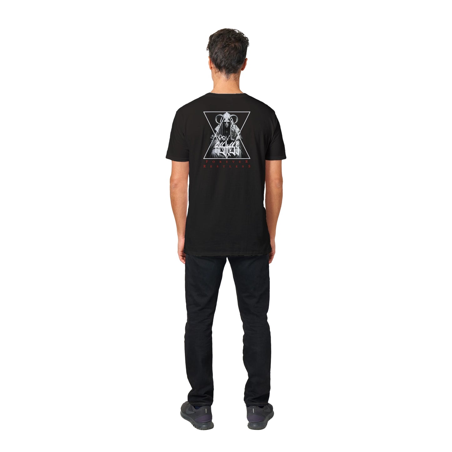 Boneman w/ Slogan - Crewneck T-shirt