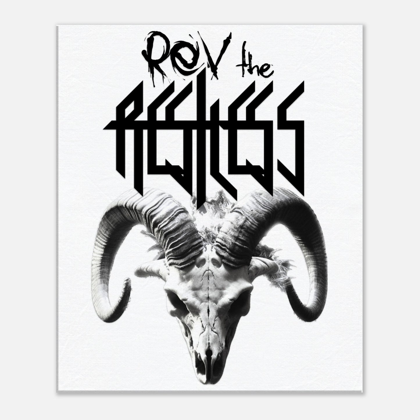 Ram’s Head - Wall Art - Canvas