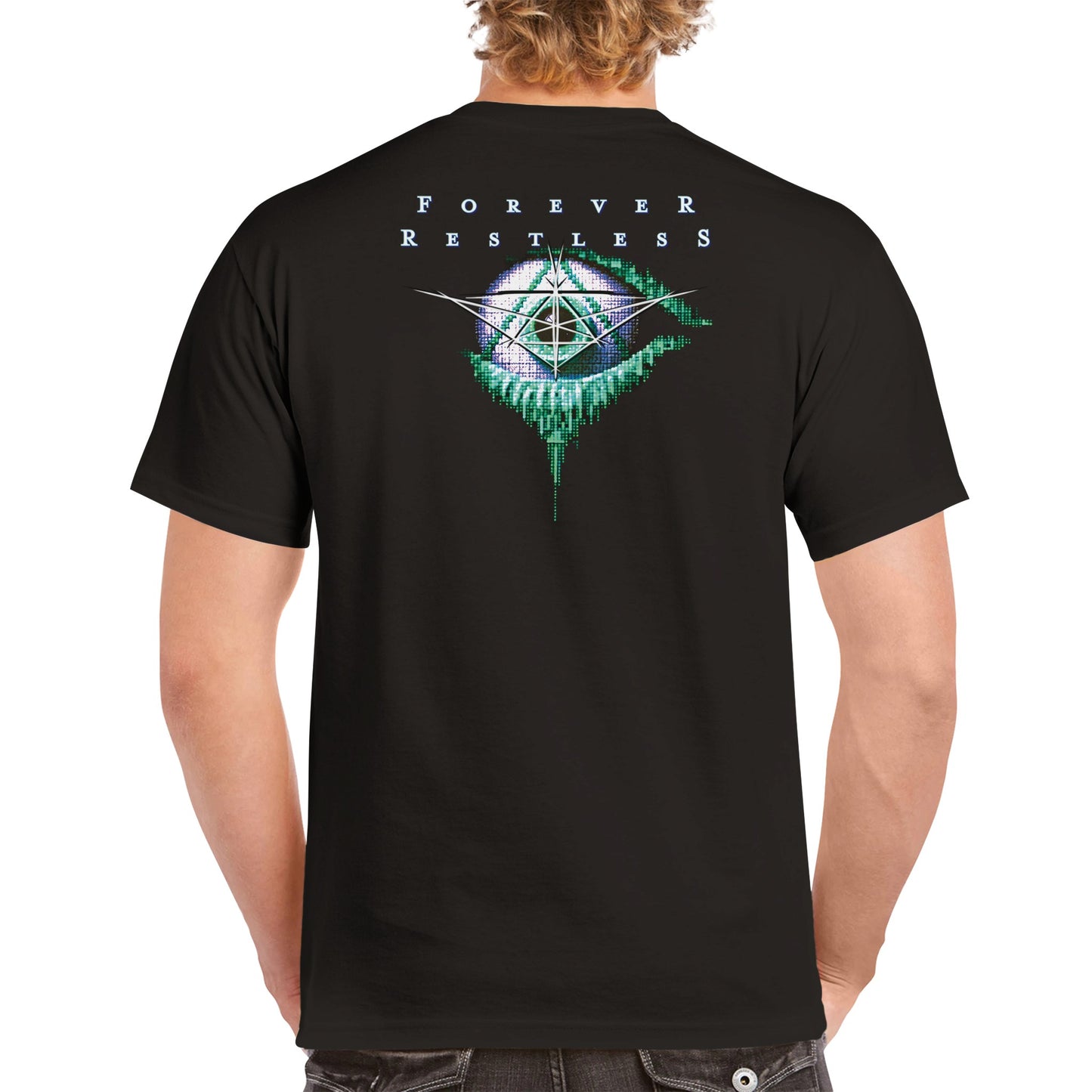 Eyes Tealed Crewneck Tee