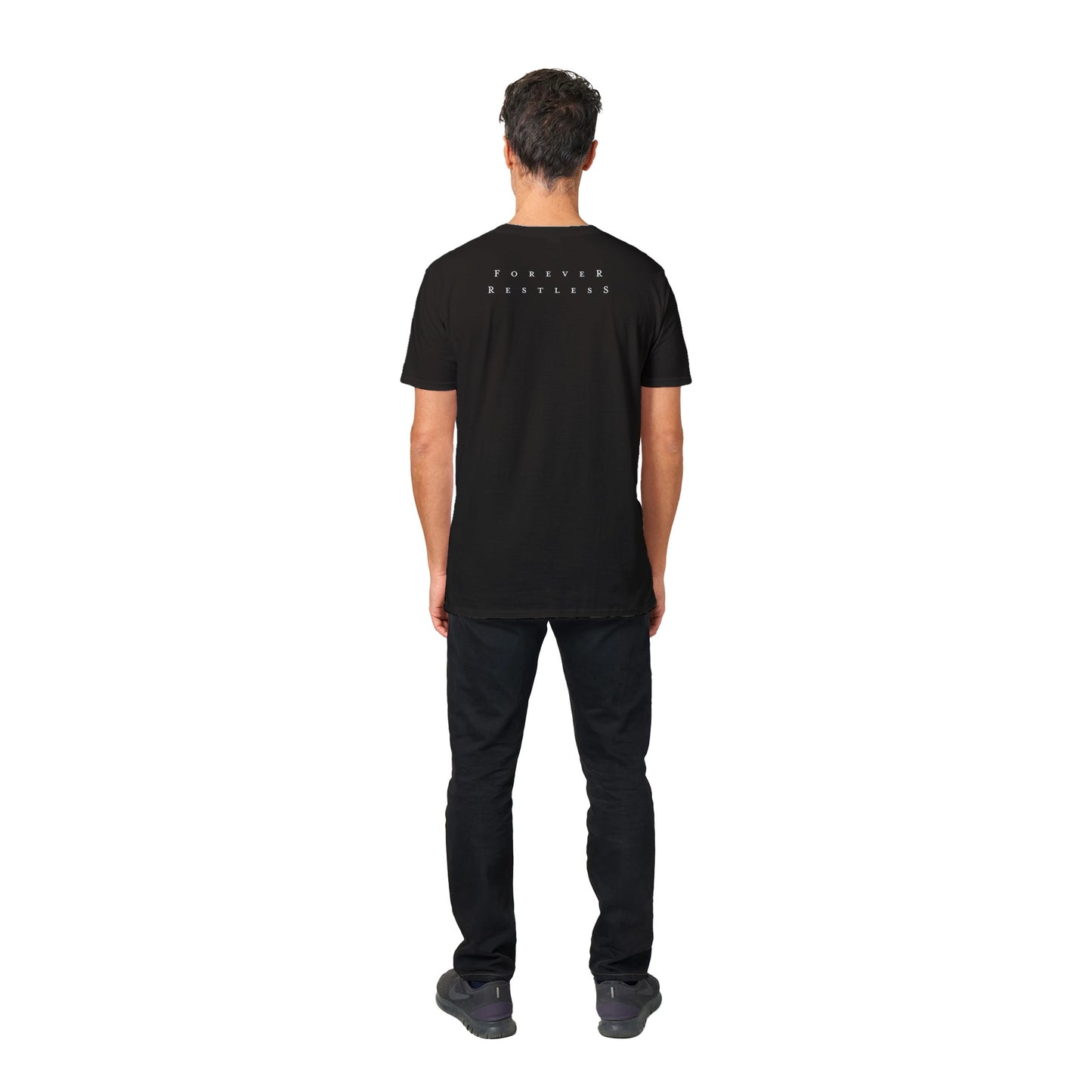 Rev Logo Tee w/ Slogan - Black